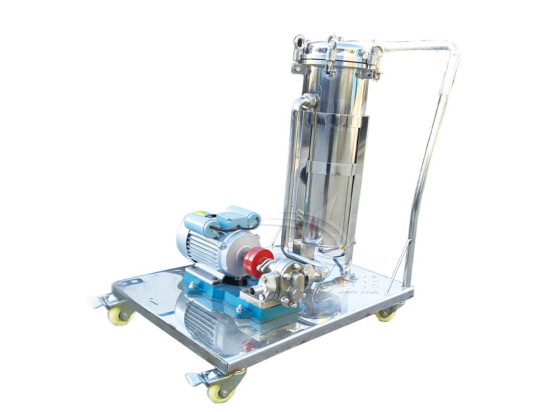 移動(dòng)式單袋過濾機(jī) 移動(dòng)式單袋過濾機(jī)
