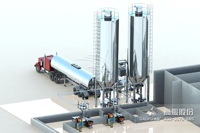 供料系統(tǒng)案例3D圖