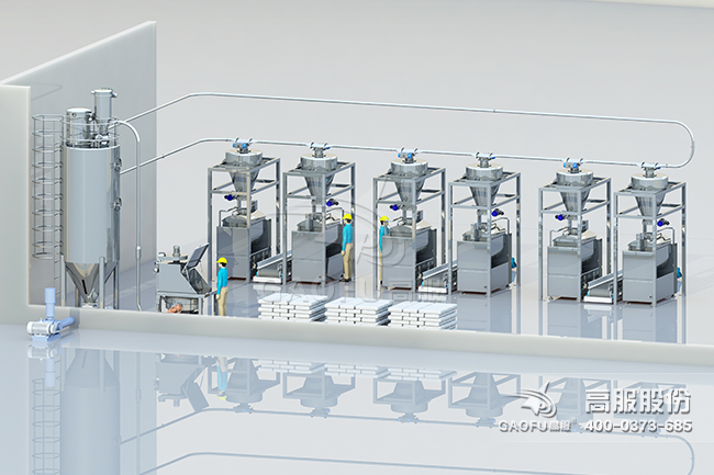 供料系統(tǒng)案例3D圖